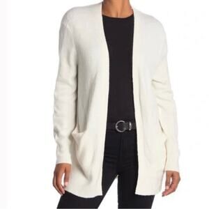 Madewell Wool Alpaca Blend Plus Size 3X Open Front Cozy Walker Cardigan Sweater